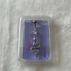 Claire’s belly button ring NIP
